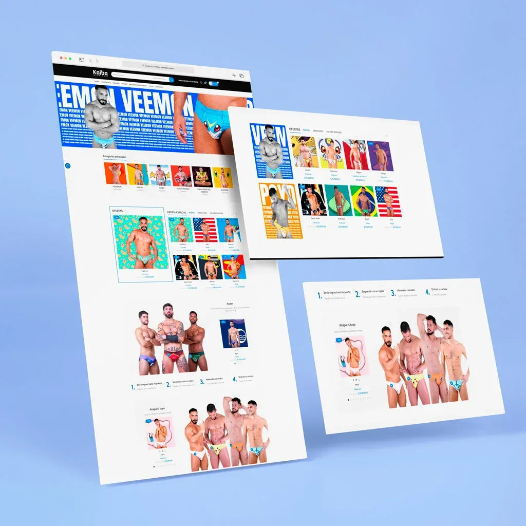 Kaiba Underwear: Tienda online · WordPress