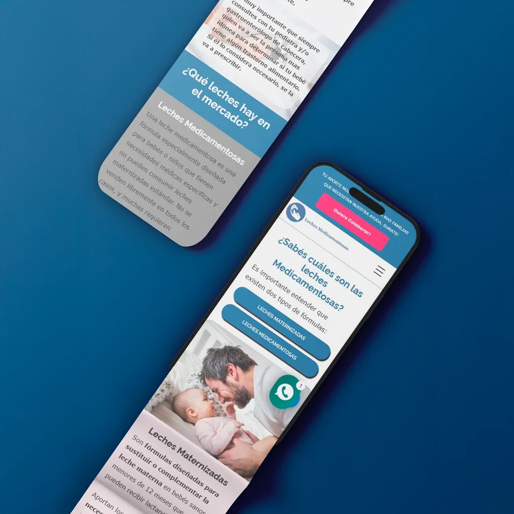 Leches Medicamentosas: Sitio informativo · Wix